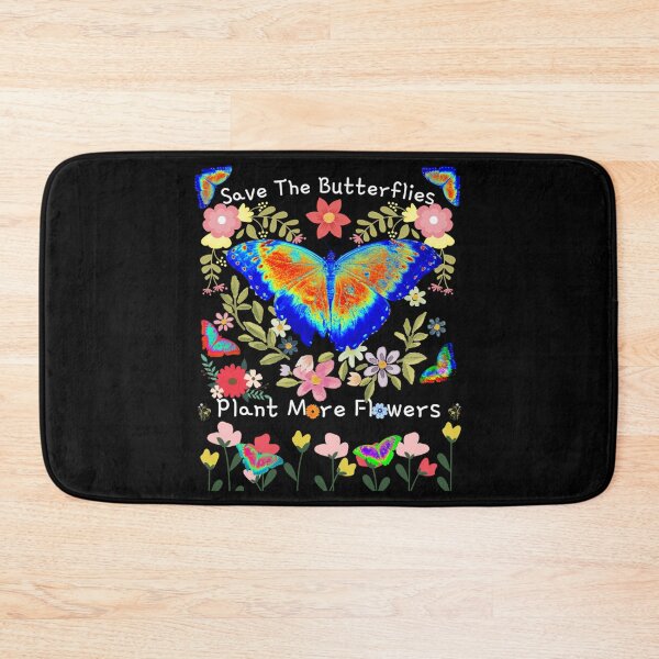Item preview, Save The Butterflies - Plant More Flowers   designed and sold by mollylouiseshop.