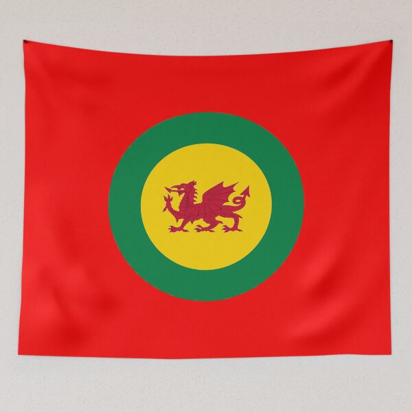 Item preview, Wales Retro Mod Roundel designed and sold by ModSupporters.
