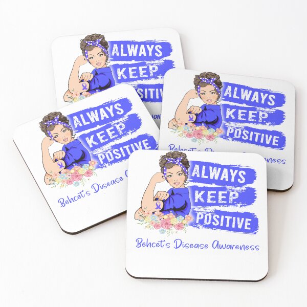 Item preview, Always Keep Positive Behcet's Disease Awareness designed and sold by Sabfit.
