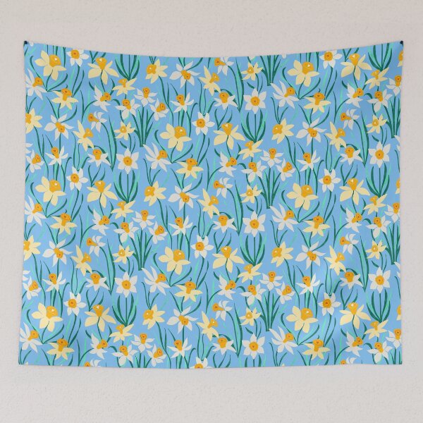 Aperçu de l'œuvre Prairie de jonquilles créée et vendue par Papergrape.