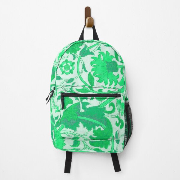 Item preview, Green Floral Lodden Pattern on White Background designed and sold by fowons.