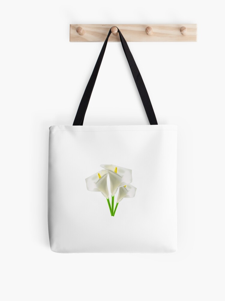 Bolsa de tela «Flor de lirio de cala» de DesignSphere | Redbubble