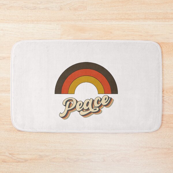 Item preview, 70's Peace Retro Rainbow designed and sold by HappyLifeCreate.