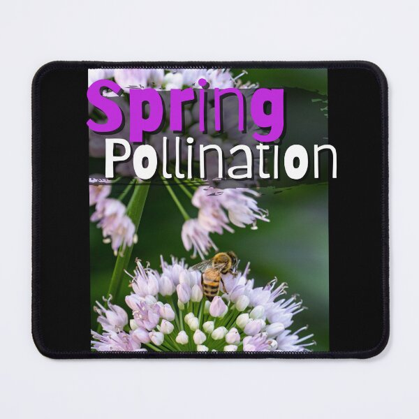 Item preview, Purple Spring Pollination Photograph Design designed and sold by EarthArtDesigns.