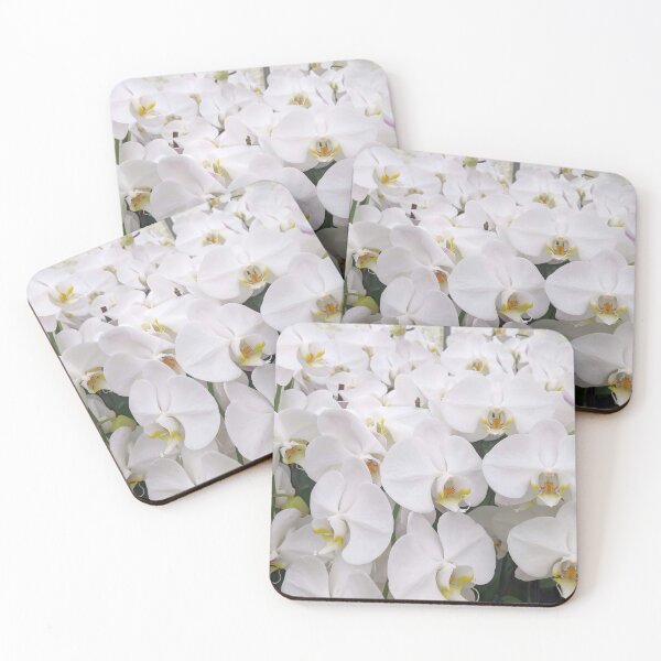 Aperçu de l'œuvre Magnifiques orchidées blanches créée et vendue par Shapes-Mania.