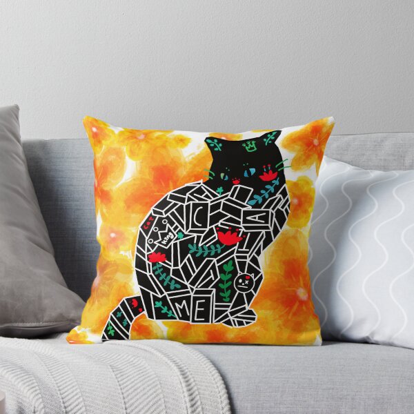 Item preview, Black cat designed and sold by Nare-shop.