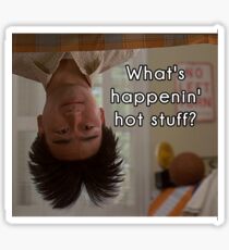 What's happenin', hot stuff? - Long Duk Dong - Sixteen Candles Sticker