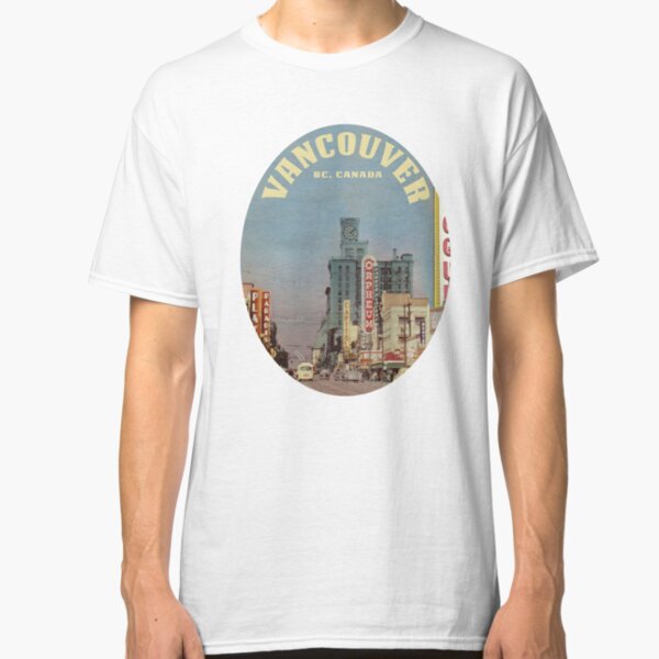 Granville Street, Vancouver, British Columbia, Canada Classic T-Shirt