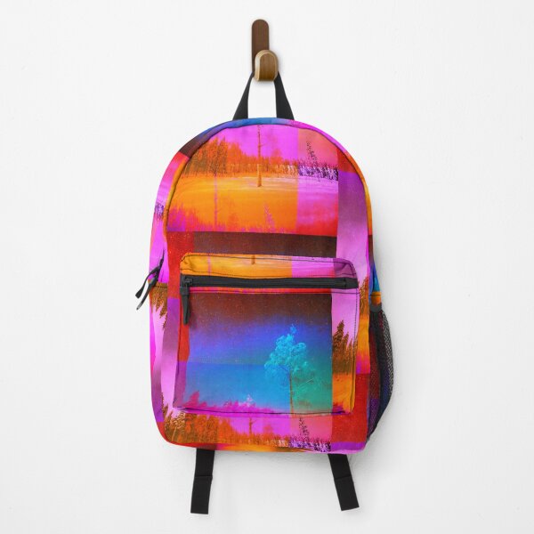 Item preview, Chromatic, Colorful Winter Landscape designed and sold by KaleidoscopicU.