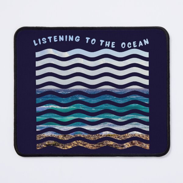 Item preview, Listening To The Ocean Blue Waves designed and sold by SunfullyYours.
