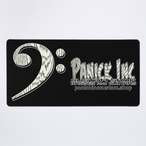 Item preview, Panick Inc White Ceruse Clef Logo designed and sold by panickinc.
