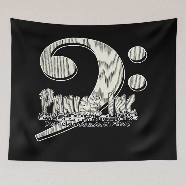 Item preview, Panick Inc White Ceruse Clef Logo designed and sold by panickinc.