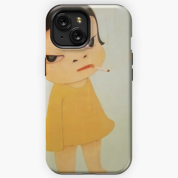 Yoshitomo Nara Manga Style Stickers Phone Case_14promax Ultra-Impact C –  indivisual