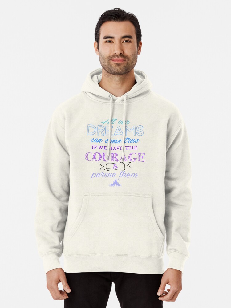 Thumbnail 1 of 5, Pullover Hoodie, All our dream can come true designed and sold by RegnoDisney.