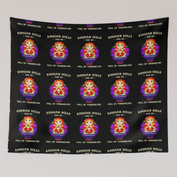 Item preview, Russian dolls are so full themselves designed and sold by Einstein12345.
