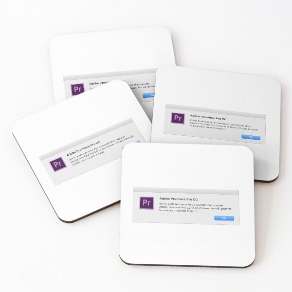 Item preview, Adobe Premiere Has Crashed | Gift for a Video Editor designed and sold by Code-Brown.