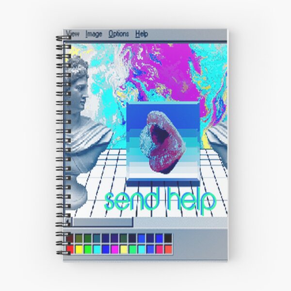 Item preview, Send Help - Vaporart designed and sold by permafk.