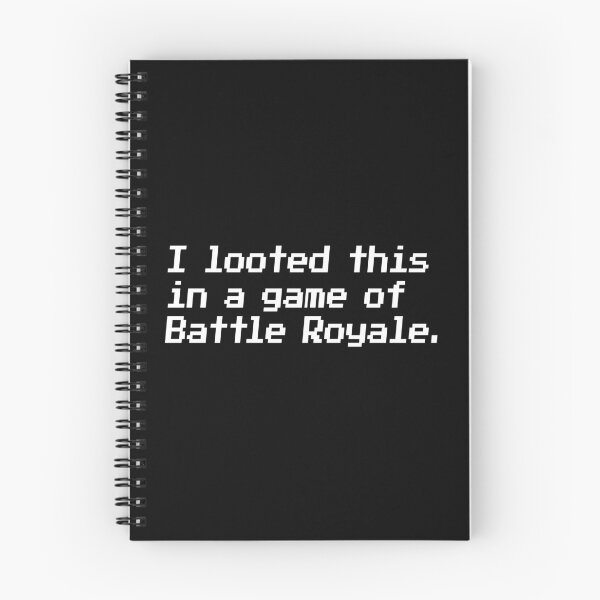 Item preview, I looted this in a game of Battle Royale. designed and sold by redacteddesign.