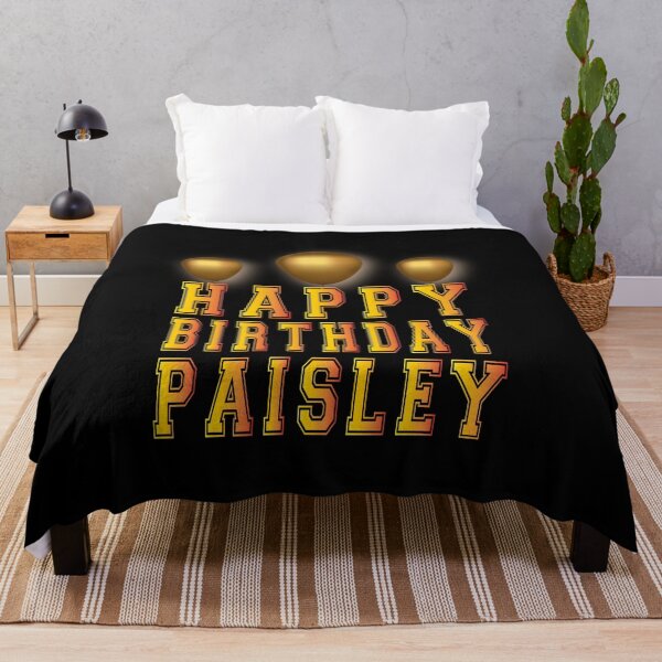 Item preview, Happy birthday Paisley designed and sold by bahdsgraphic.