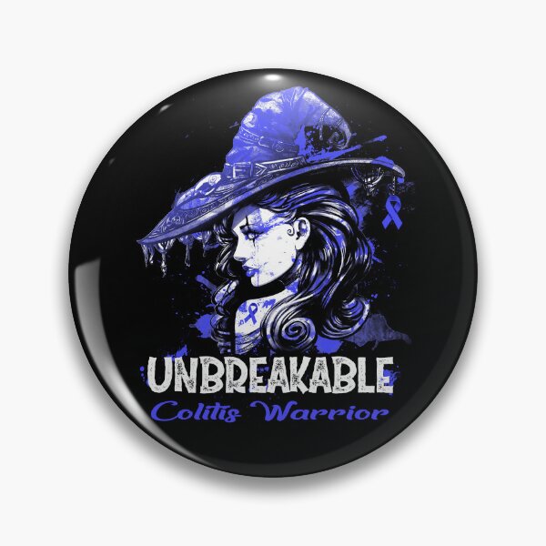 Item preview, Halloween Colitis Warrior Unbreakable designed and sold by tenjun16.