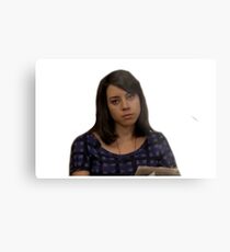 April Parks and Rec Metal Print