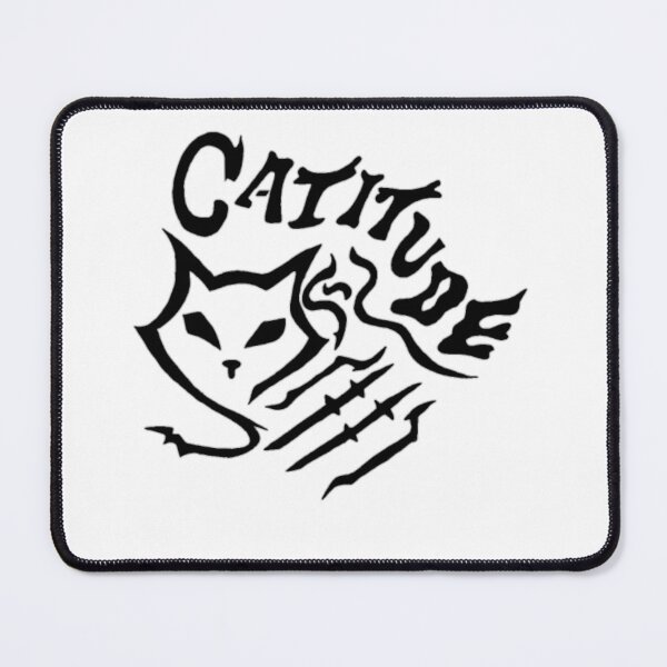Item preview, Cattitude (Black) designed and sold by Altasdesigner  (OW).