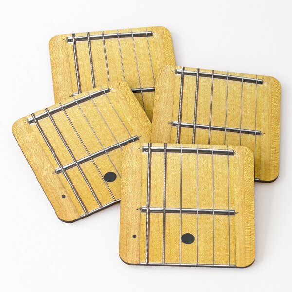 Item preview, New Guitar Maple FretBoard Image with Side Wrap designed and sold by FatFret.