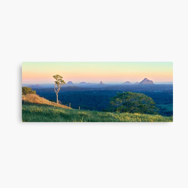 A Glasshouse Sunset Canvas Print