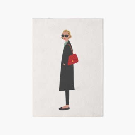 Artikel-Vorschau von New Yorker, girly, Modeillustration, Kunstdruck, designt und verkauft von uzualsunday.
