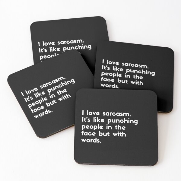 Item preview, sarcasm punch with words - sarcastic quotes designed and sold by rmpk101.