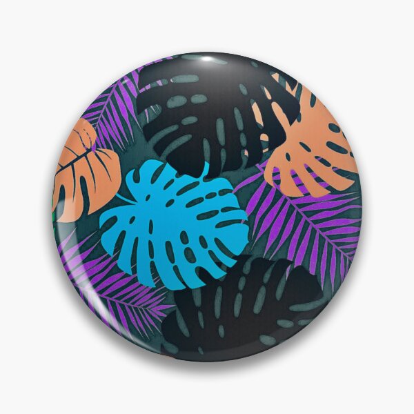 Item preview, Dark Tropical Leaves Pattern designed and sold by RyanCaudell.