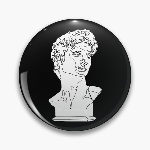 Item preview, David from Michelangelo black and white designed and sold by CHVRDesing.