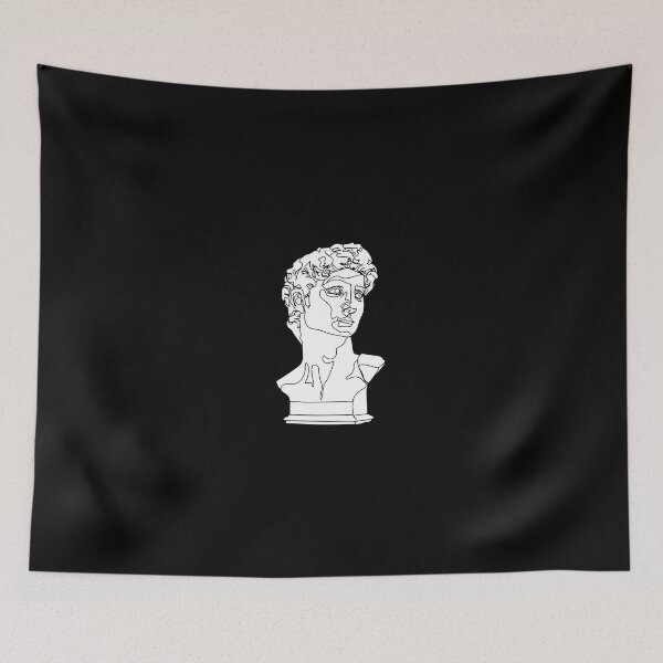 Item preview, David from Michelangelo black and white designed and sold by CHVRDesing.