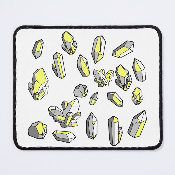 Item preview, Demigender Pride Flag Crystal Pattern designed and sold by Nixx Riken.