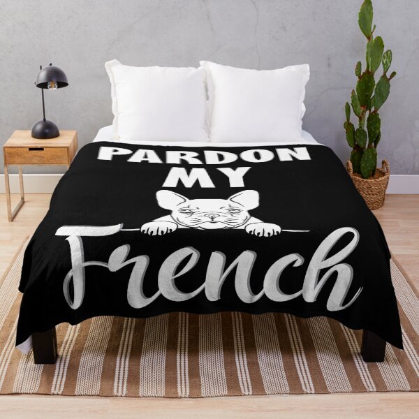 Item preview, Pardon My French - Cute French Bulldog designed and sold by TheInkElephant.