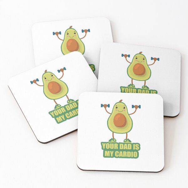 Item preview, Your Dad Is My Cardio Avocado Funny Design designed and sold by limos.