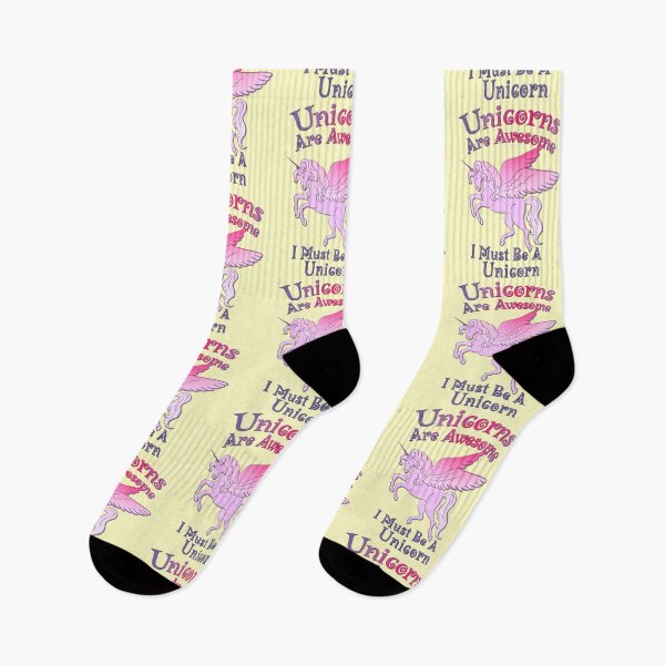 Item preview, Unicorns Are Awesome. I Must Be a Unicorn. Highlighted. designed and sold by No1Equestrian.