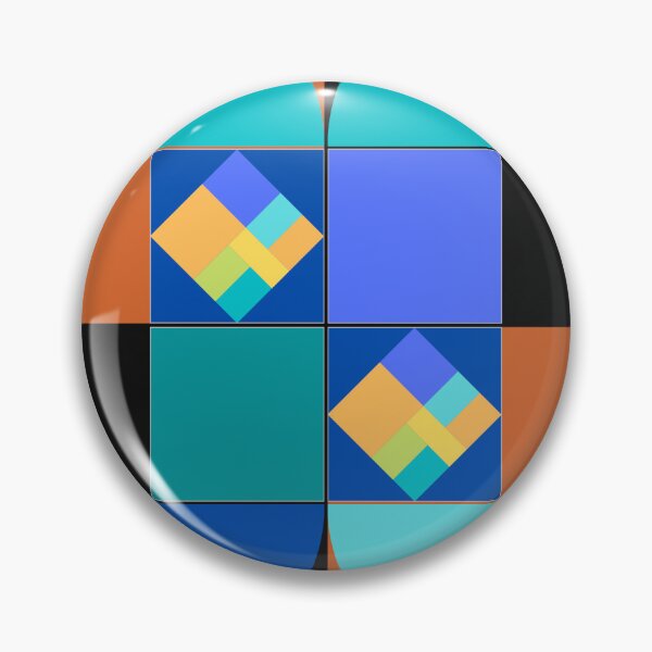 Item preview, Abstract Endless Pattern | Modern Minimal Design | Geometric Shapes designed and sold by The Bubble 1307.