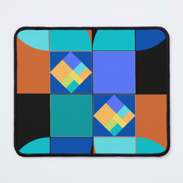 Item preview, Abstract Endless Pattern | Modern Minimal Design | Geometric Shapes designed and sold by The Bubble 1307.