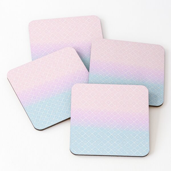 Item preview, Faded Pink to Light Blue Tribal designed and sold by TheHotIgloo.