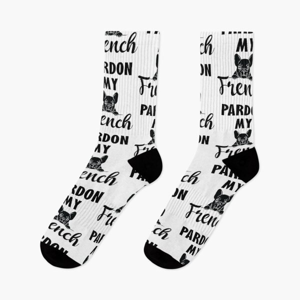 Item preview, Pardon My French - Cute French Bulldog designed and sold by TheInkElephant.