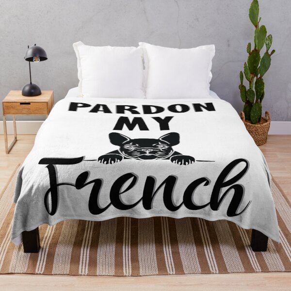 Item preview, Pardon My French - Cute French Bulldog designed and sold by TheInkElephant.