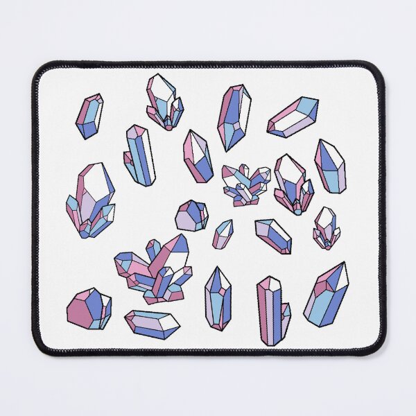 Item preview, Bigender Pride Flag Crystal Pattern designed and sold by Nixx Riken.
