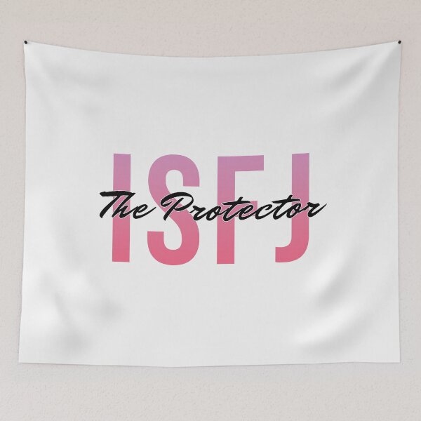 Item preview, ISFJ - The Protector Pink Gradient designed and sold by DanLopesMerch.