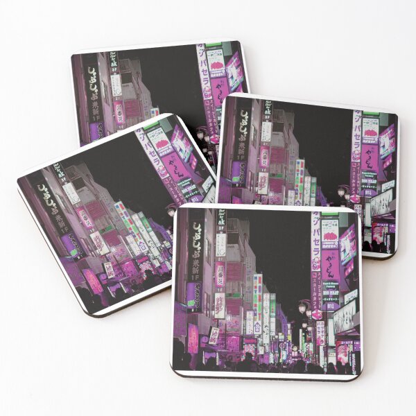 Item preview, Tokyo- Neon Street  Night  designed and sold by alayal57.