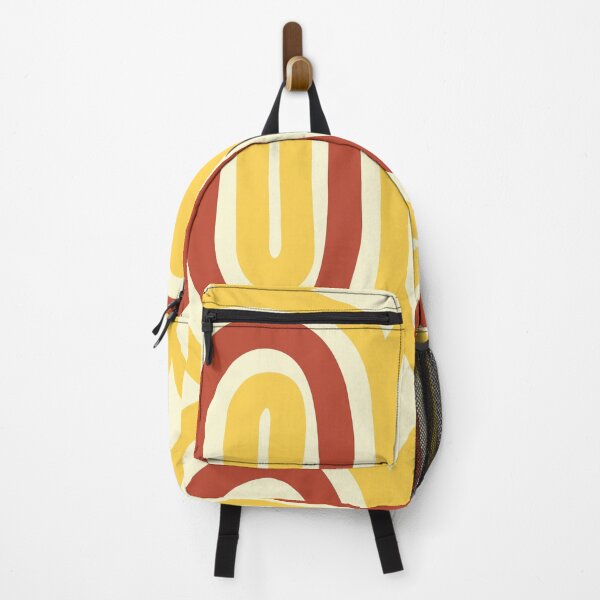 Item preview, Hand Drawn Geometric Oval Patterns in Yellow - Retrostyle designed and sold by Hic21.