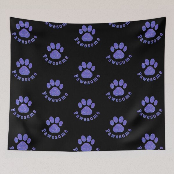 Item preview, Pawesome For Animal Lovers Pleasing Purple Design designed and sold by AMSonArt.