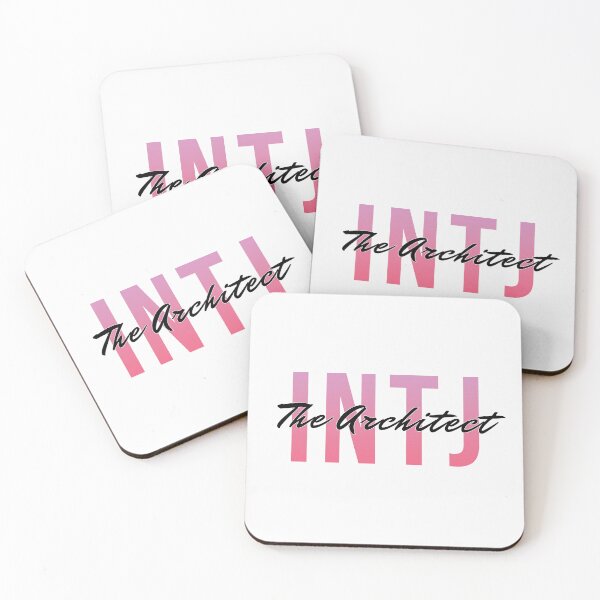 Item preview, INTJ - The Architect Pink Gradient designed and sold by DanLopesMerch.