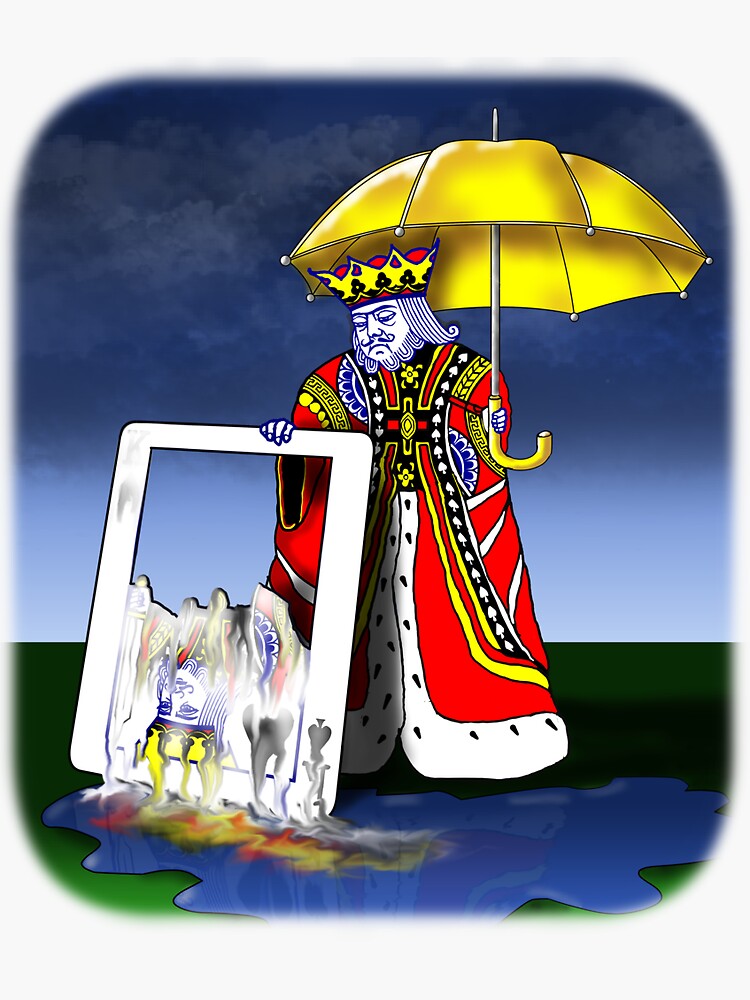 “King of Spades” Sticker for Sale by StandAndStare | Redbubble