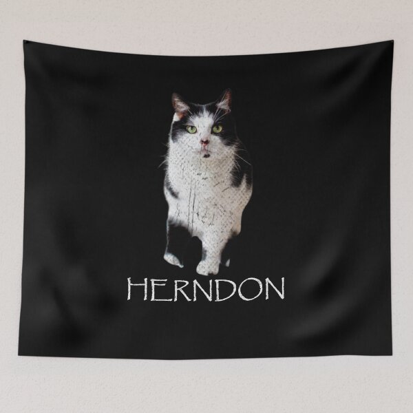 Item preview, Herndon Tripod Cat designed and sold by RedArtsDesign.